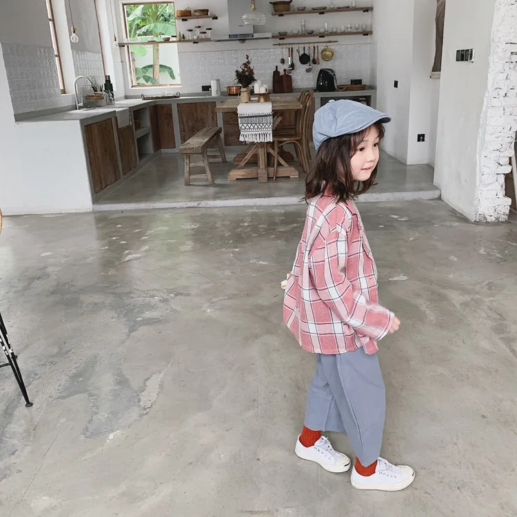 Tckids детская одежда, Настраиваемые 19 осенних ручных N-Piece Handfeel мягкие Вощеные суставы, вареные хлопковые свободные штаны, четыре цвета
