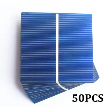 

50/100Pcs 52*52mm 0.5V 0.43W Solar Panel DIY Solar Cell Battery Charger DIY Solar Battery Charger Painel Solar