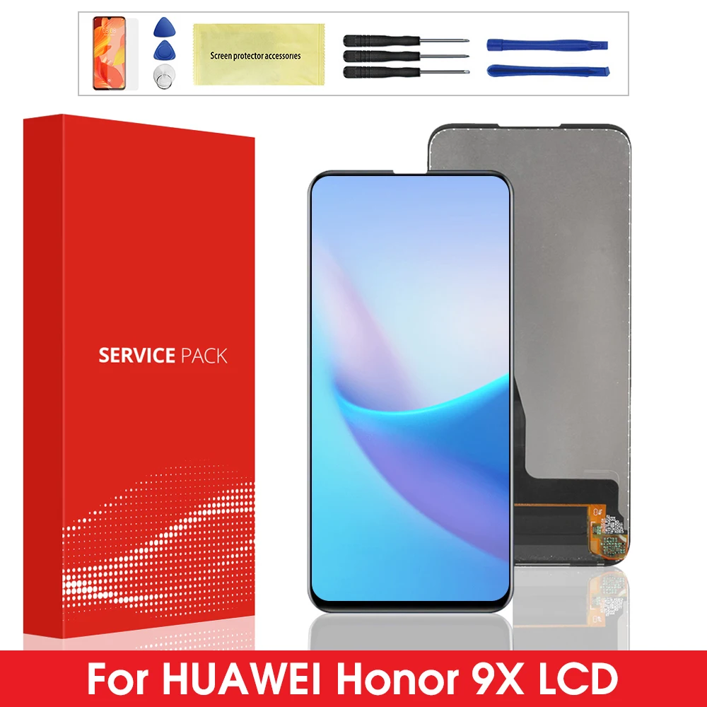 Оригинальный ЖК экран Honor 9X для HUAWEI P Smart Z huawei Y9 Prime 2019 дисплей сенсорный