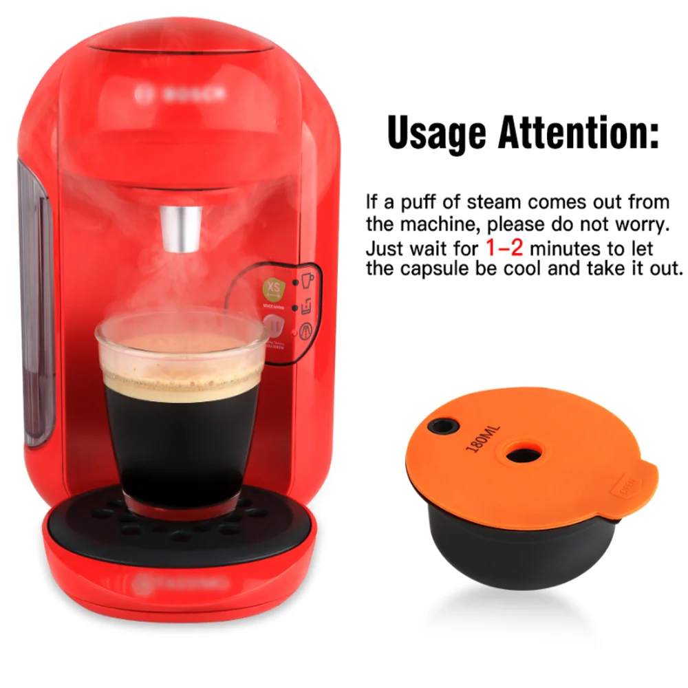 Refillable Coffee Capsules Compatible 