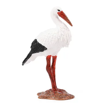 

Crane Decoration Miniature Bird Simulation Model Toy 70x40x90mm