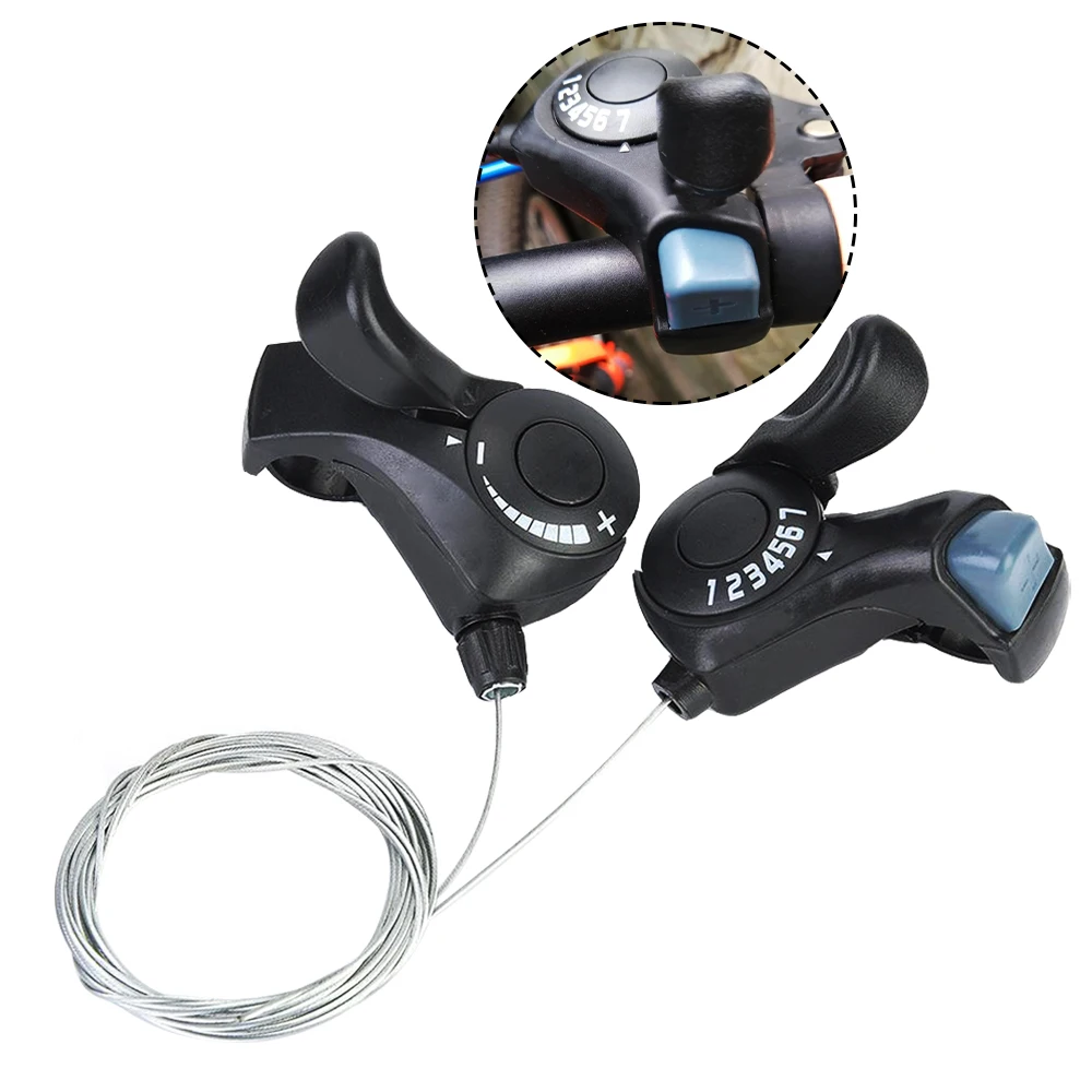 

Hot Trigger shifter TX30-7 Bicycle Derailleur Trigger shifter 7 Gears 21 Speed For Mountain Bike Cycling Dorp Shipping #0828