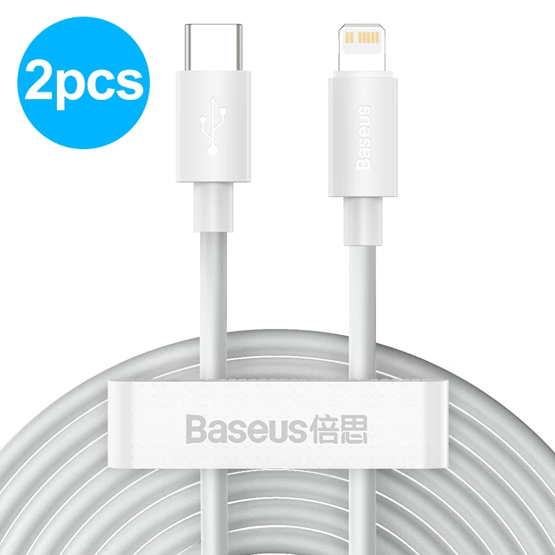 android type charger Baseus USB Type C PD 20W Cable for iPhone SE 11 Pro X XS 8 Fast USB C Cable for iPhone Charging Cable USB Type C Cable Wire Code hdmi to iphone cable Cables