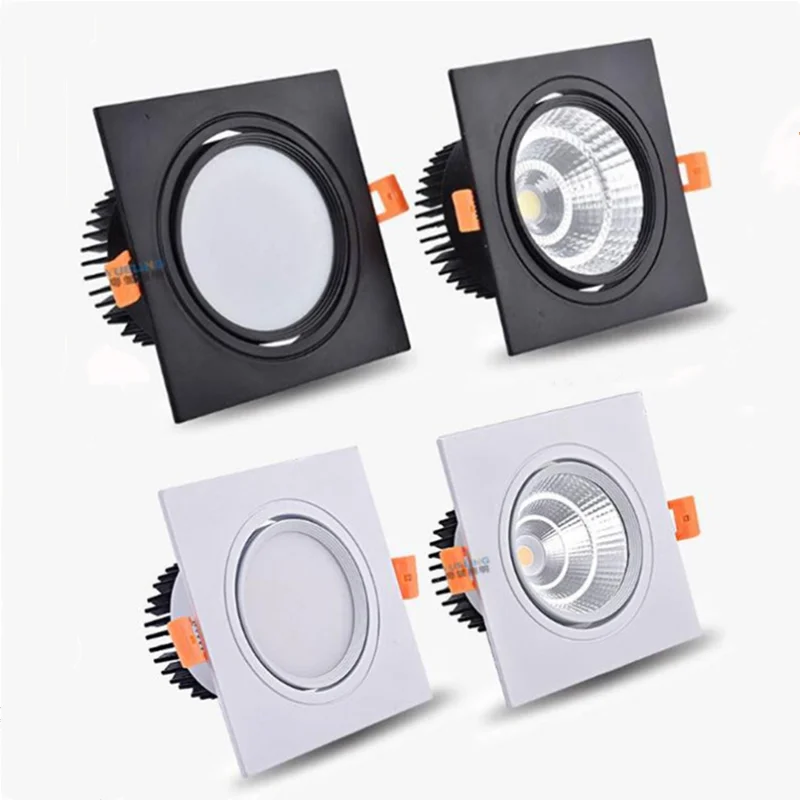 7 ваттов 9 12 15w18w AC110-220V Светодиодный точечный светильник Освещение в помещении 4