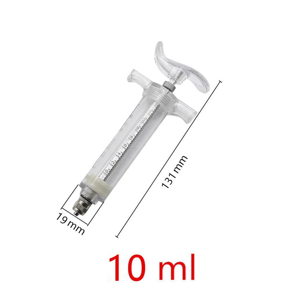 1 Set 10ml/20ml/50ml Birds Feeding Syringe Kit With 6 Pcs Curved Gavage Tubes Bird Feeding Feed Medicine Supplies 4