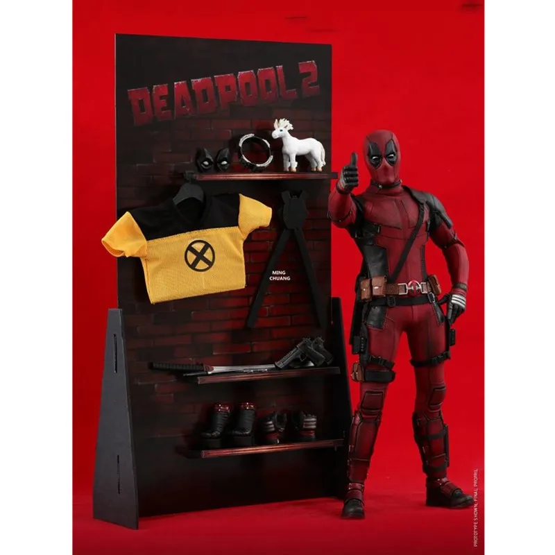 1" MMS490 статуя X-men Дэдпул 1/6 масштаб бюст анти-герой полная длина портрет двойное лезвие GK фигурка игрушка коробка 30 см V1099