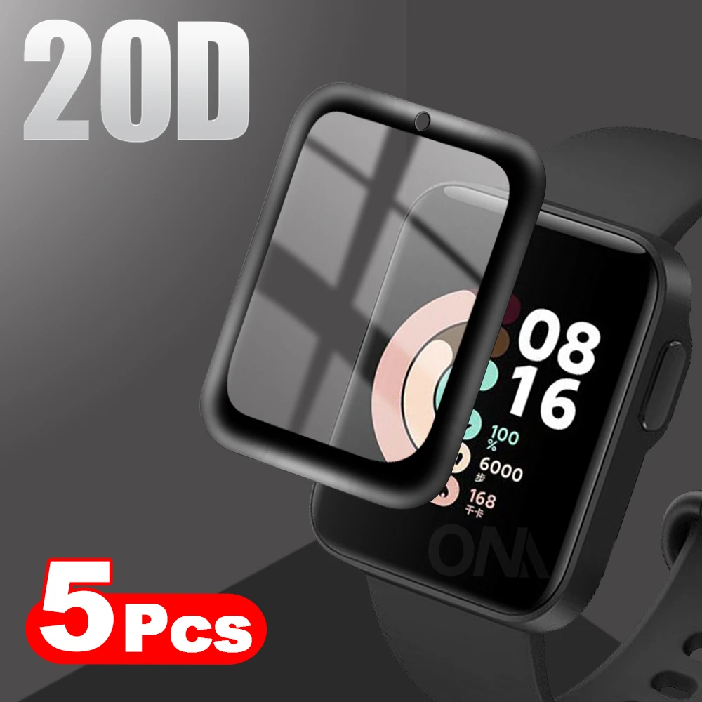 20D Curved Edge Full Soft Protective Film Cover For Redmi Watch / Mi Watch  Lite / Xiaomi Color Screen Protector (Not Glass|Smart Accessories| -  AliExpress