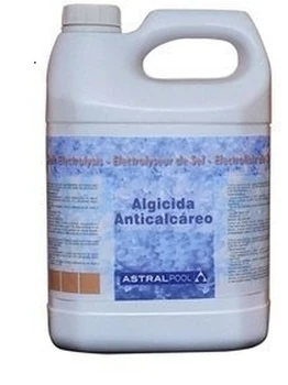 

Fluidra 40926 - Algicida y anticalcareo para electrolisis de Sal 5 l