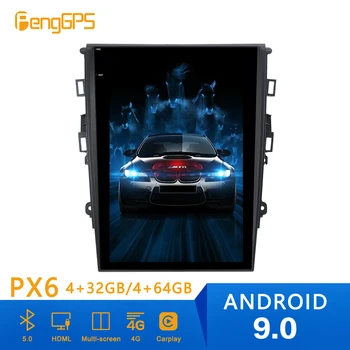 

Android 9.0 Tesla Style Car Radio Vertical Screen For Ford Mondeo Fusion MK5 13+ GPS Navigation Recorder Multimedia No CD Player