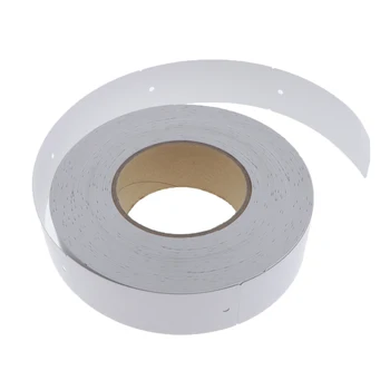 

500x Perforated Blank Price Tags Writable Display Labels Notes White 5x10cm