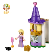 41163 принцесса серии 49 шт. маленькая башня Рапунцель кирпичные игрушки дети совместимы друзья строительный блок подарок 11173