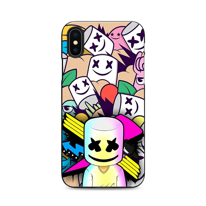 5328 Dj marshmallow чехол для iphone 7 plus чехол мягкий tpu черный чехол для телефона Чехлы для iphone X XR XS MAX 6 6s 7 8 plus 5 coque fundas - Цвет: 5328