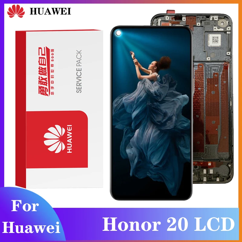 Оригинальный экран для Huawei Honor 20 ЖК дисплей с дигитайзером в сборе сенсорный