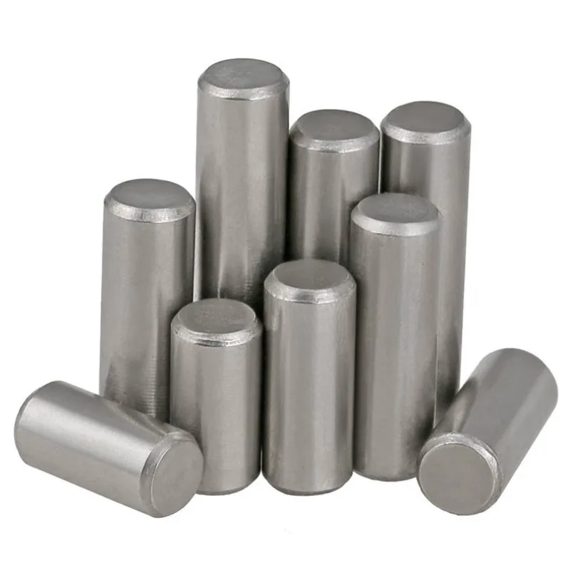 10-50Pcs dowel pin M1 M1.5 M2 M2.5 M3 M4 M5 m6 m8 GB119 304 A2-70 Stainless Steel Cylindrical Locating Pin B1 cylindrical locating dowel pin