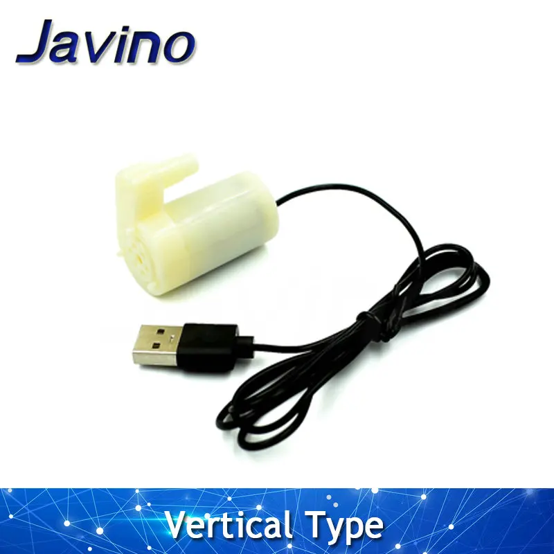 DC3-5V USB низкий уровень шума бесщеточный мотор Pump120L/H Мини Микро погружной водяной насос для Diy Kit - Напряжение: USB-Vertical Type