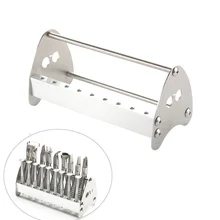

Stainless Steel Glasses Tool Holder Screwdriver Pliers Organizing Placement Rack Repair Tool Storage Box