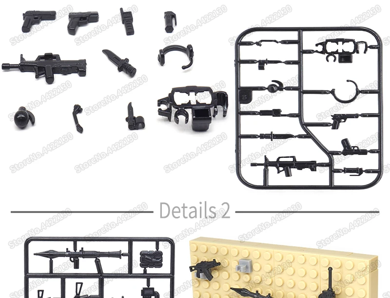 Горячая ww2 оружие военные блоки оборудование пистолет топор меч армейские фигурки оружие Солдат Военные совместимые другие строительные блоки игрушки