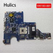 Hulics 595183-001 подходит для HP CQ42 G42 G62 CQ62 Материнская плата ноутбука DA0AX1MB6F1 DA0AX1MB6F0 REV: F
