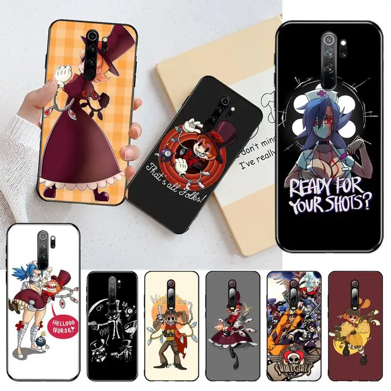 Чехол для телефона PENGHUWAN Cool cartoon Skullgirls с павлином роскошный уникальный дизайн Redmi