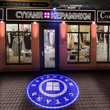 Advertising gobo projector Logo lights  Outdoor projector Ip67 Hd Rotating  Logo projector Led  logo lights Door lights