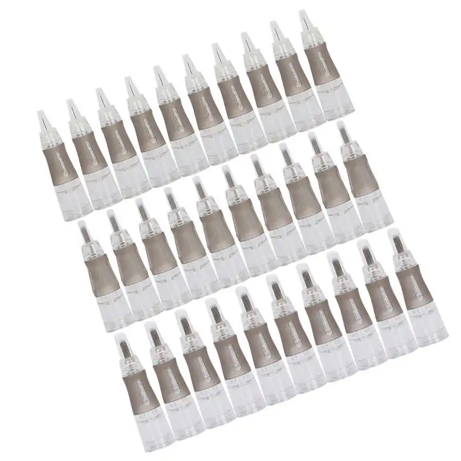 Аксессуары для тату 10 шт одноразовые иглы бровей микроблейдинг Полупостоянный