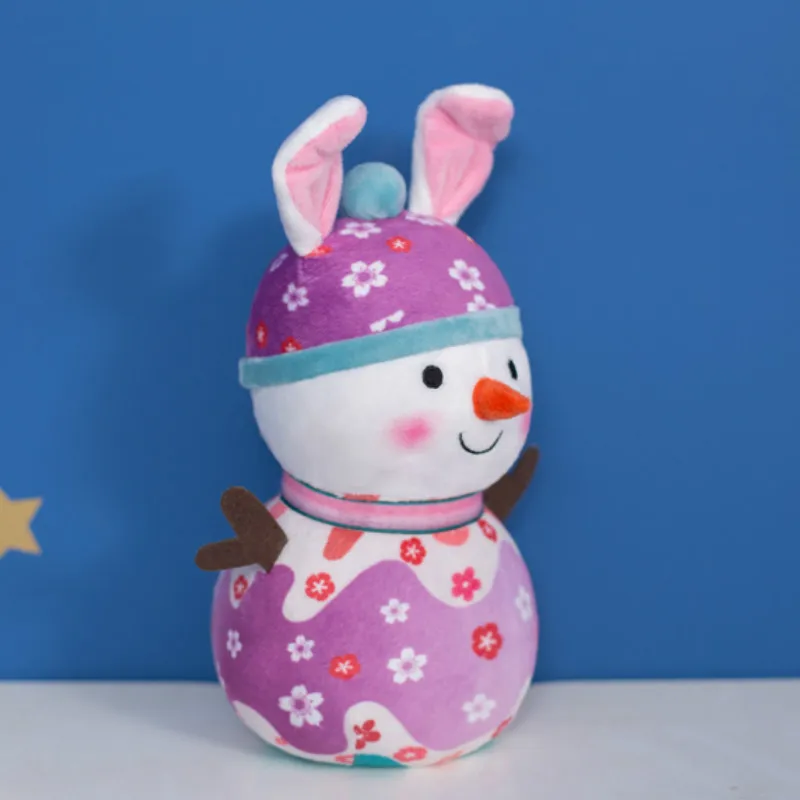 Рождественский сезон, снеговик, кукла, кукла, девочка, милая супер милая плюшевая игрушка для девочек подарок на день рождения