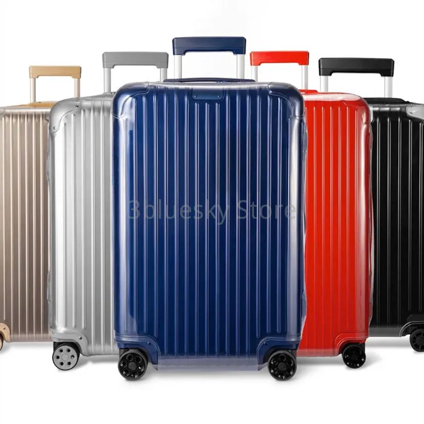 Изготовленный на заказ защитный чехол для багажника Rimowa прозрачный ПВХ Чемодан