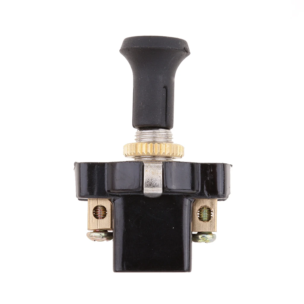 Automotive RV Boat Marine Push Pull Button Starter Switch On-Off