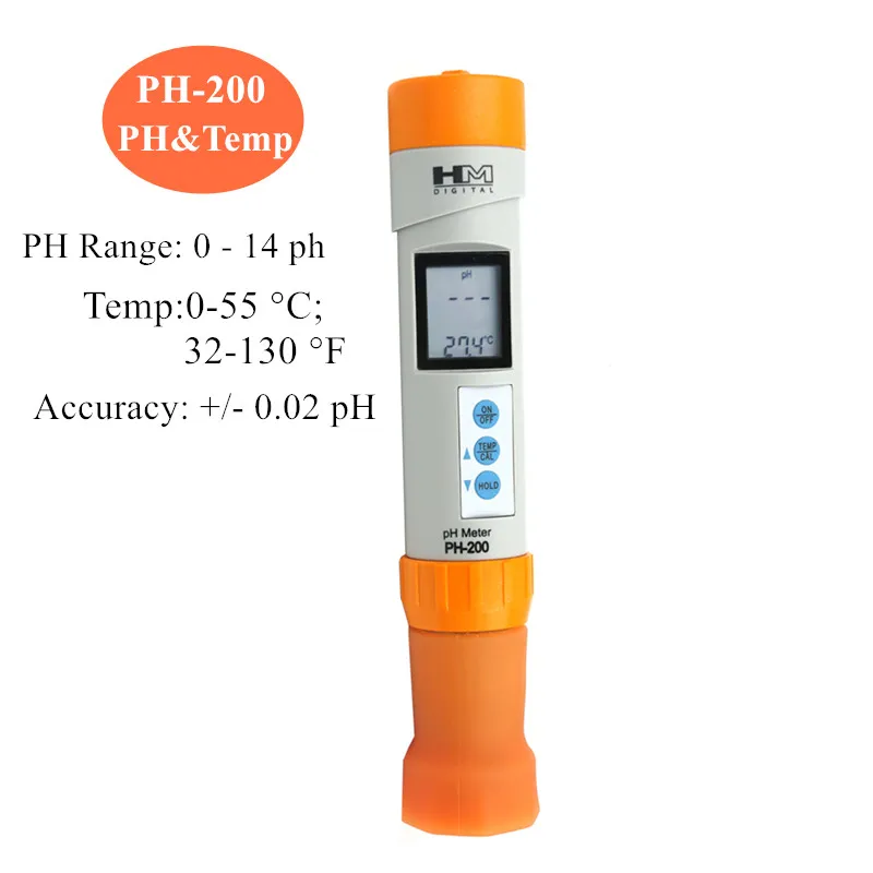 pH-meter zwembad pH-meetinstrument testbereik 0-14 PH, digitale pH