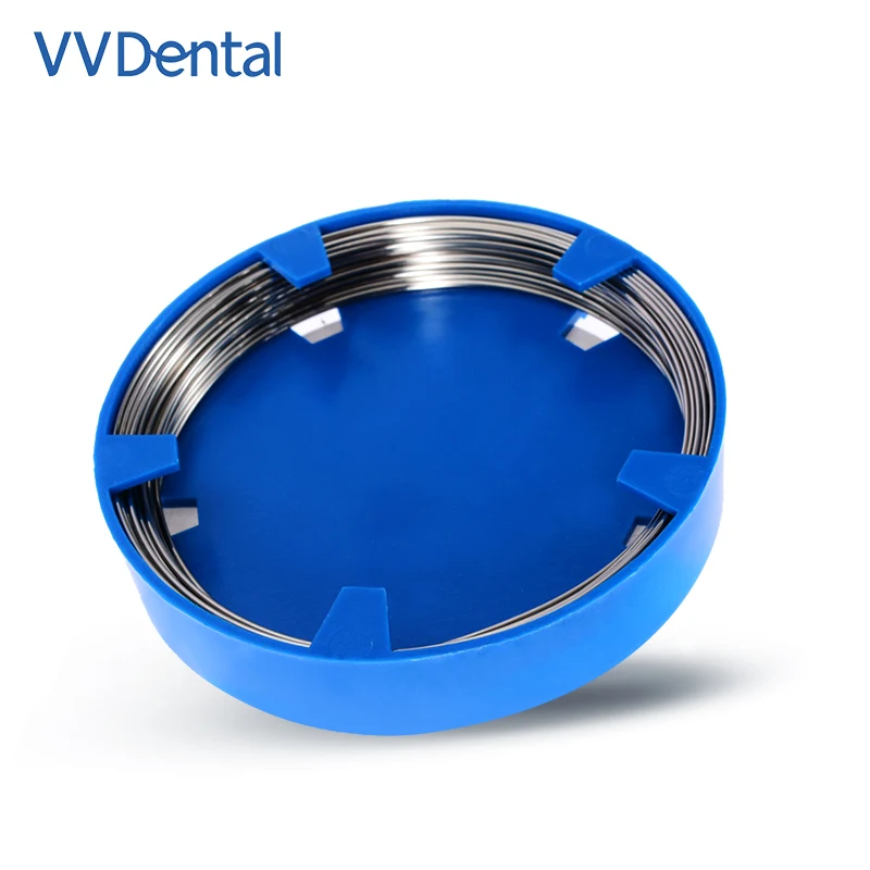VV Dental Braces Wire 0.5/ 0.6/ 0.7/ 0.8/ 0.9/ 1.0/ 1.2 mm Stainless Steel Arch Wire for Orthodontic Teeth Surgical Instruments