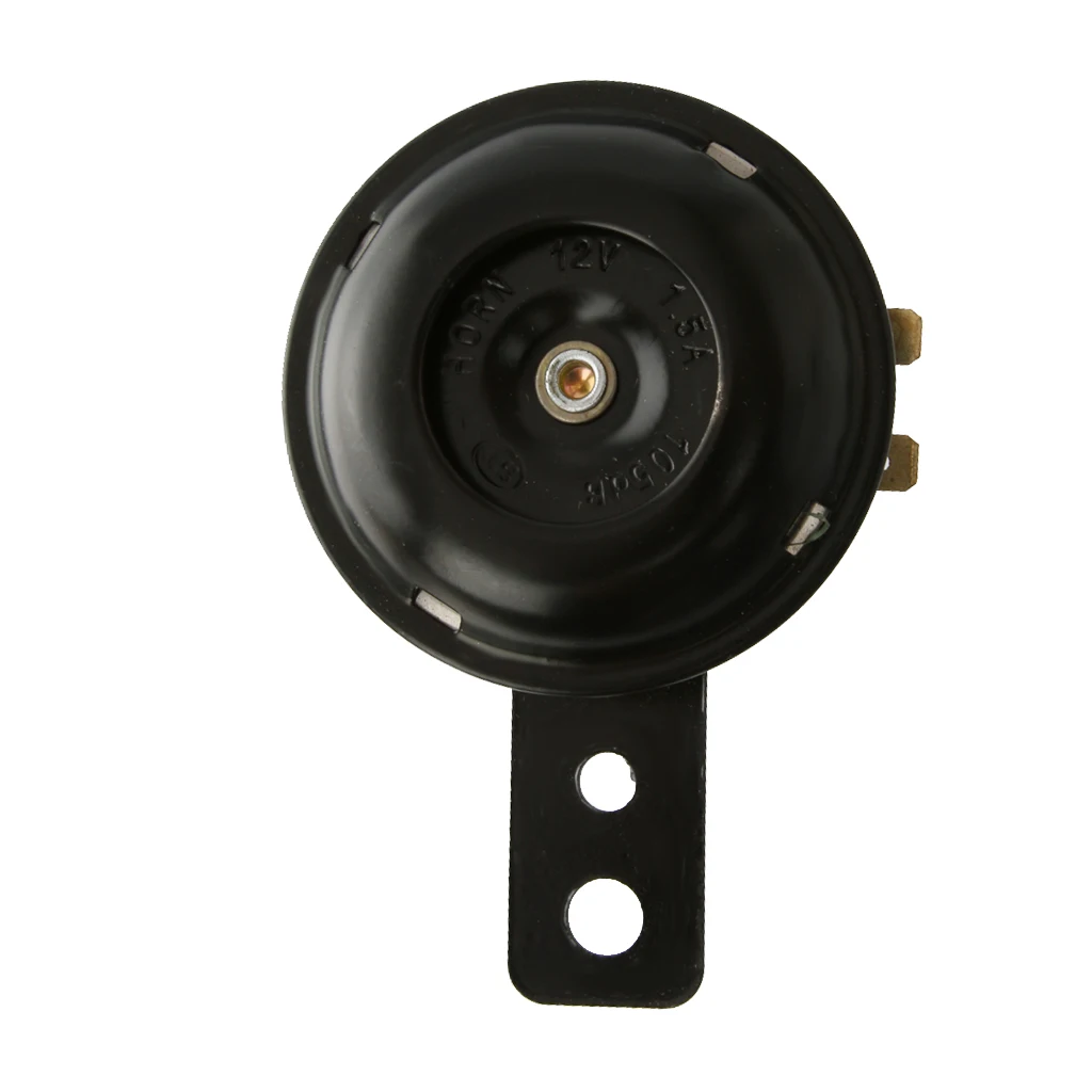 12v Car Truck Motorcycle Black Electric Air Siren Horn Alarm 105db