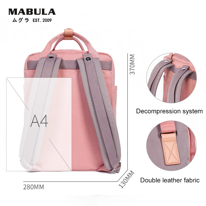 2020 New Waterproof Nylon Kids Backpack Girls For Middle School Student Travel Backpacks Vintage Children Schoolbags Women Bag