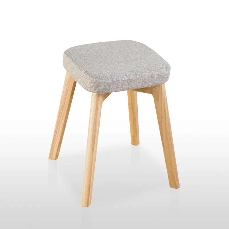 

Nordic Chair Solid Wood Stools Leisure Chair Restaurant Chair Modern Simple Home Chair Stools