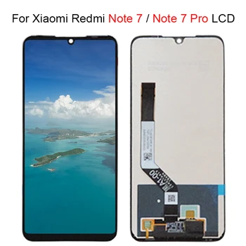 

Original New For Xiaomi Redmi Note 7 LCD Display Screen Touch Digitizer Assembly Redmi Note7 Pro LCD Display With Frame