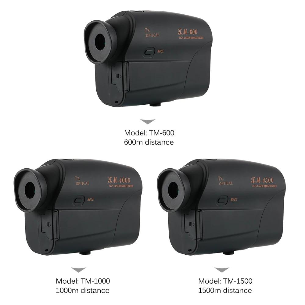 

New Outdoor Compact 7X25 Rangefinder 1500m Range Finder Golf Rangefinder Hunting Monocular Telescope Distance Meter Speed Tester