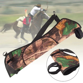 

Durable Quiver Bag Oxford Cloth Ultralight Shooting Games Riding Portable Camouflage Recurve Outdoor Hunting Archery Waterproof
