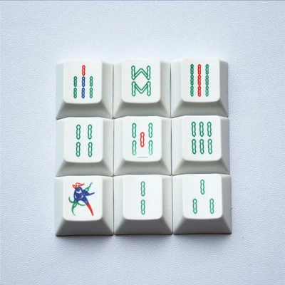Majiang PBT ключ крышка s для Cherry Mx механическая клавиатура геймера DIY креативный ключ крышка для Fikco Corsair OSU razer RGB игровая клавиатура - Цвет: Light grey 7