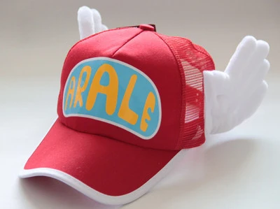 Type 5 Детская шляпа для взрослых Аниме Dr. Slump шляпы для косплея Arale бейсболка Крылья Ангела шляпы яркие цвета дышащая шапка с сеткой для детей - Цвет: Type 5