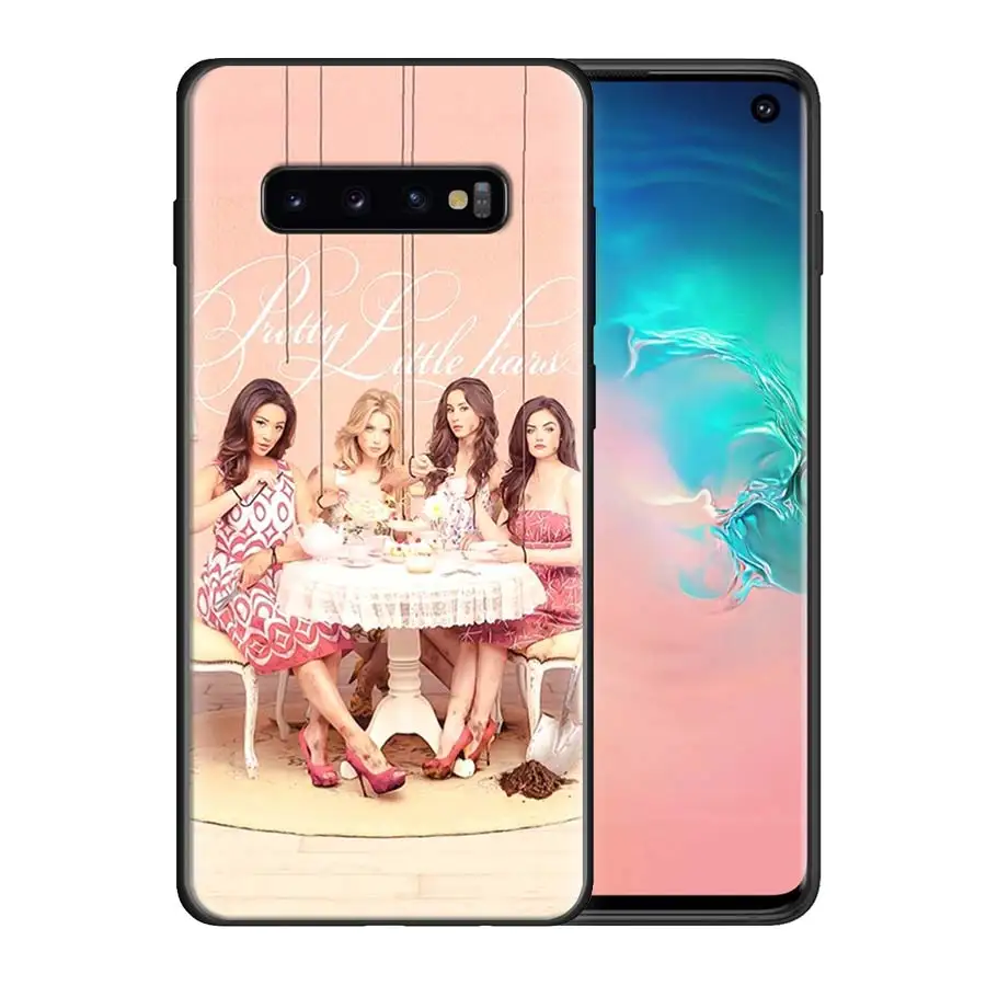 Чехол Pretty Little Liars чехол для Samsung Galaxy S10 S20 S7 S8 S9 S10e Lite Note 8 9 10 Plus 20 Ultra 5G черный