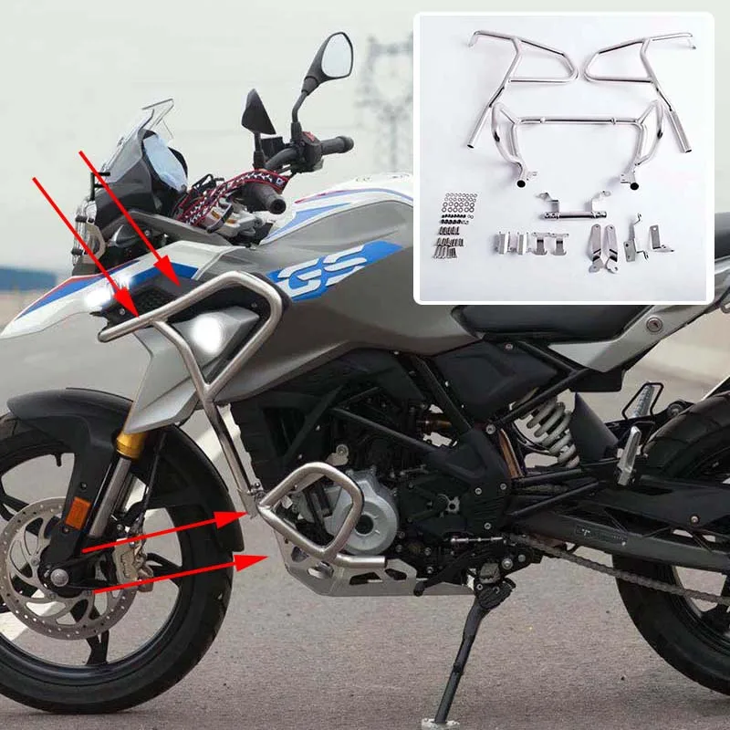 For Bmw G310gs 2017 2018 Engine Protetive Guard Crash Bar Protector Motorcycle Accessories