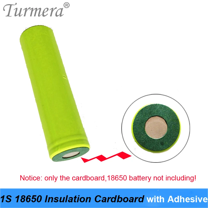 100pcs 1S 18650 Battery Insulation Gasket Barley Paper Battery Pack Cell Insulating Glue Patch Positive Electrode Insulated Pad paper sticker Turmera 04