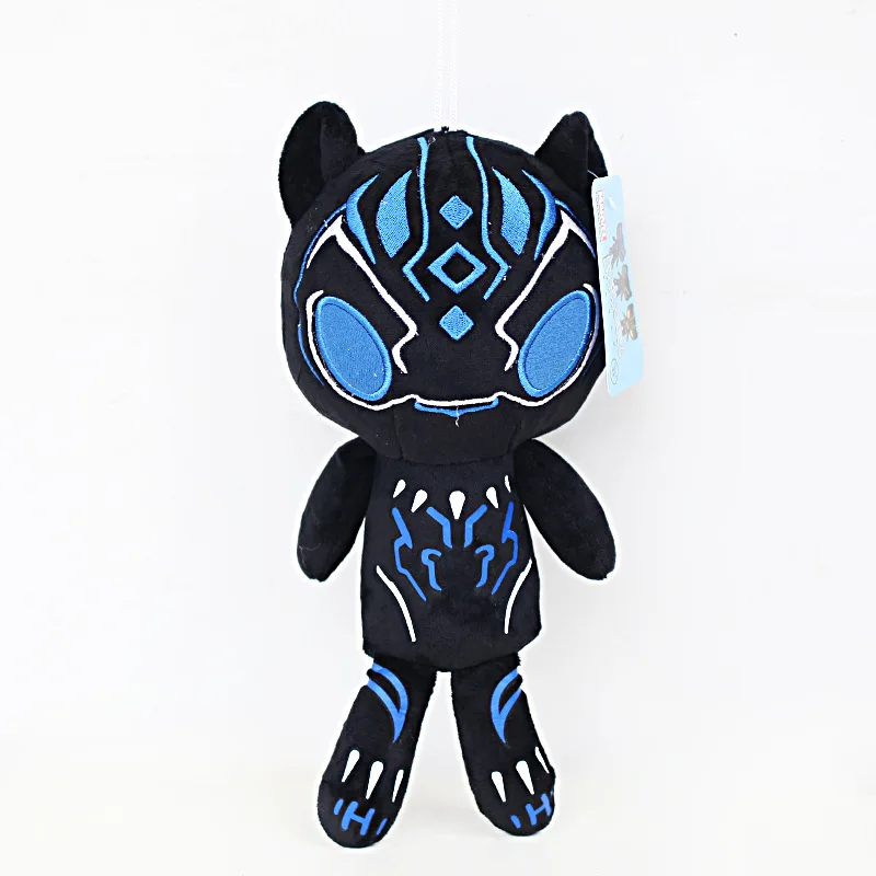 20-25 см Marvels Guardians the Galaxy Baby Tree Rocket танос Капитан Америка Железный человек плюшевая кукла Дети Рождественский подарок кукла - Цвет: Черный