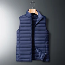 

2022 New Autumn Winter Wear Inside And Outside Vest, Down Jacket, Men'S Short, Light, Warm, Fashionable And Handsome Waistcoat