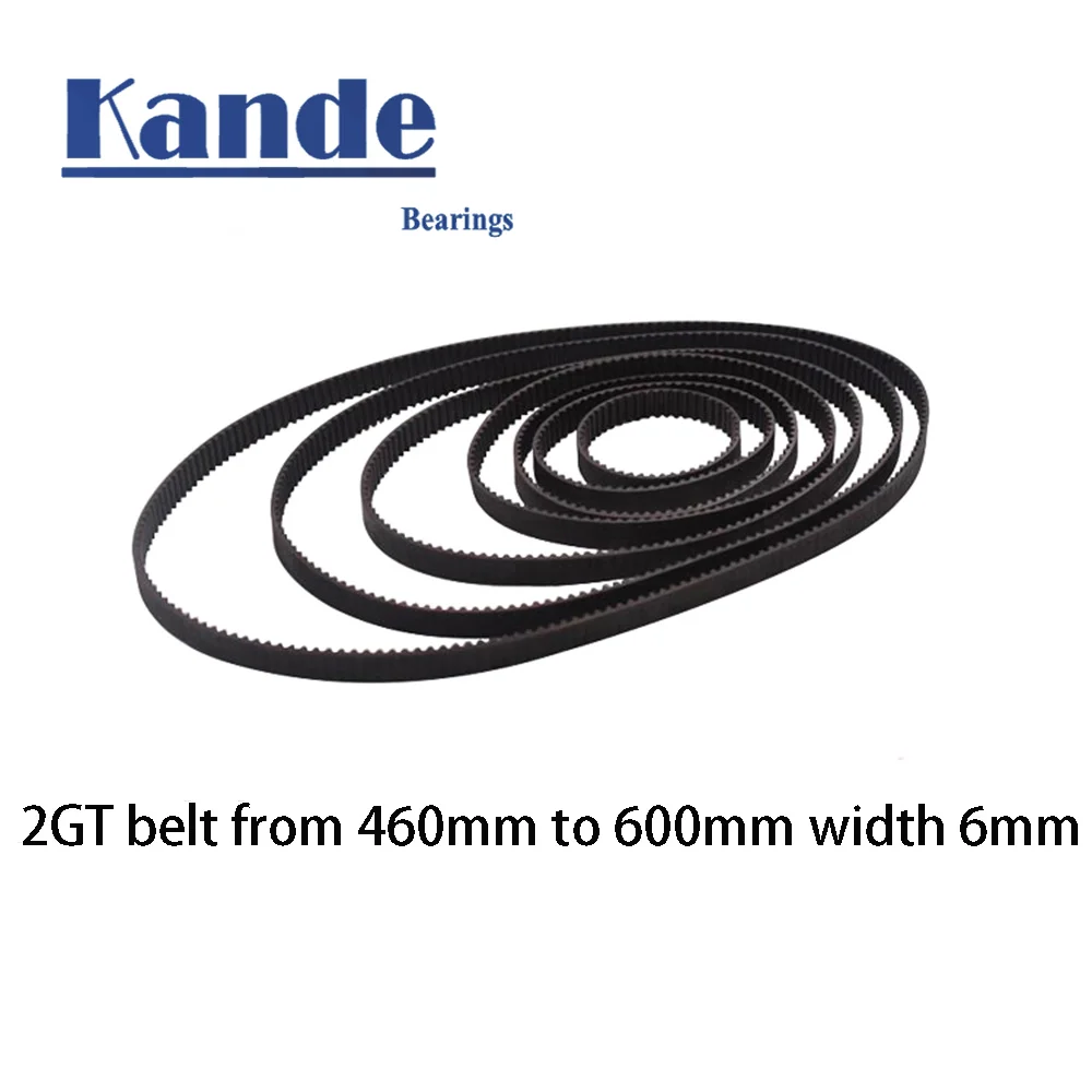 

3D Printer Parts GT2 10mm Closed Loop Rubber Timing Belt 100 110 120 130 140 142 144 150 154 158 160 162 170 180 190mm 2GT 1pcs