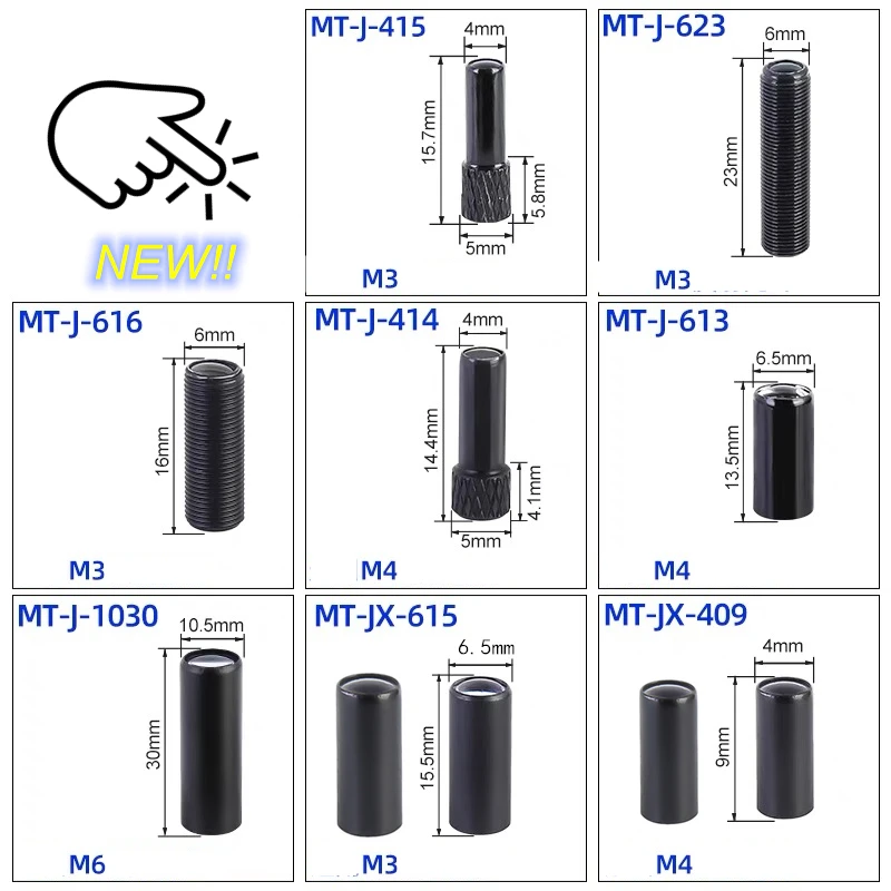 power button cap Optical Fiber Sensor Optic Compatible Various Amplifier Photoelectric Switch High Sensitivity M3 M4 M6 Diffuse Through-Beam designer light switches