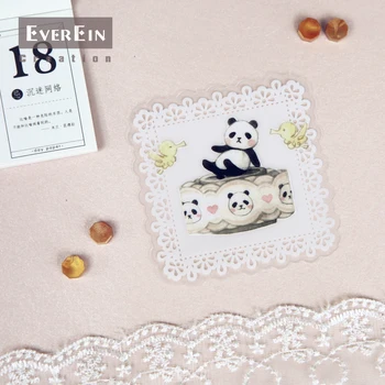 

Happy Journal Panda Washi Tapes Bullet Journal Masking Tape Adhesive Tape DIY Scrapbooking Washi Stickers