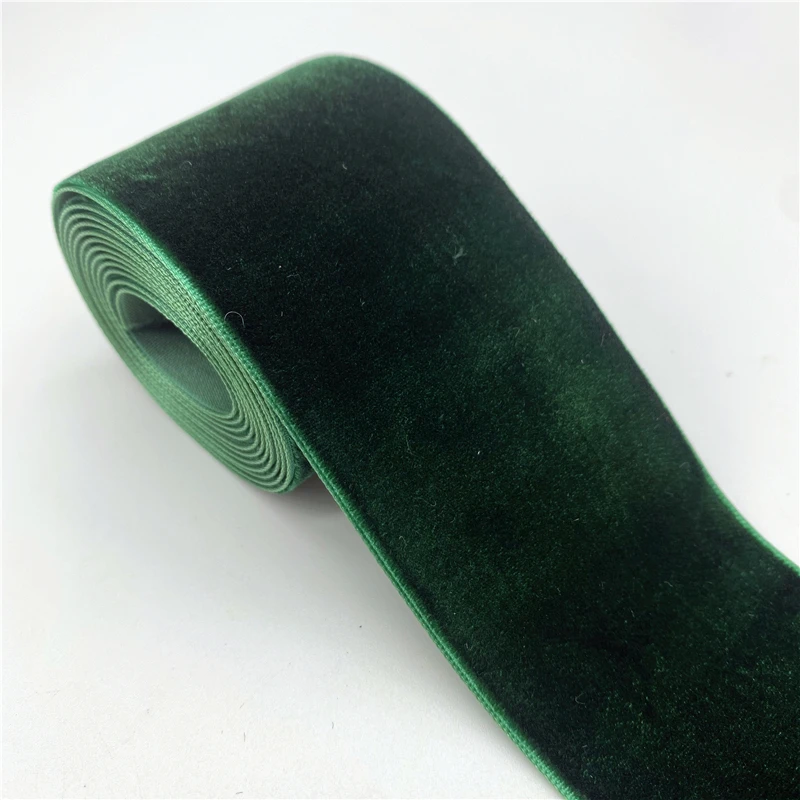 2inch 50mm Velvet Ribbon 2yards/Lot For Wedding Party Decoration Gift Wrapping DIY Hair Bows