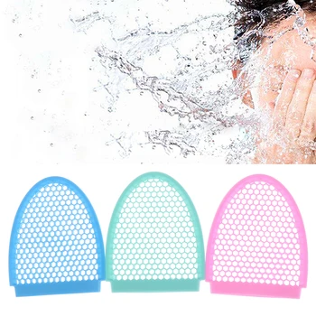 

1PCS Honeycomb Gloves Cleansing Silicone Deep Exfoliating Precision Pore Cleansing Removes Acne Blackhead Washing Brush 3 Colors