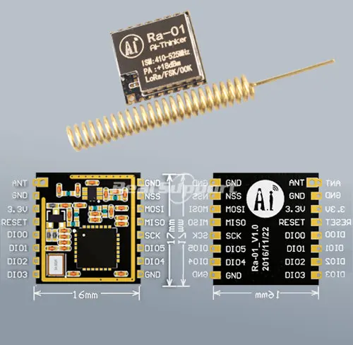 Ra-01 LoRa SX1278 433 м беспроводной распределенный спектр модуль передачи самых дальних 10 км