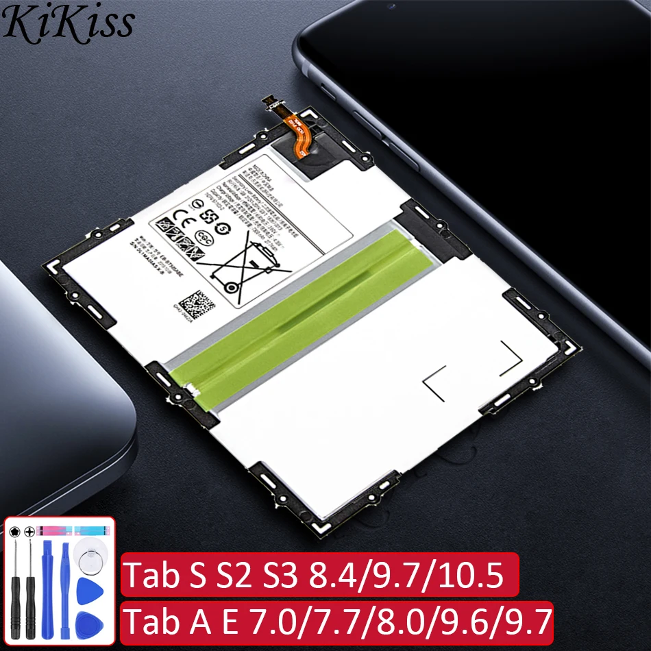 Аккумулятор для Samsung Galaxy Tab S S2 S3 8 4 9 7 10 5/A E 0 6 Edition SM T700 T705 T800 T801 T580 T585 T810 T815 | Мобильные